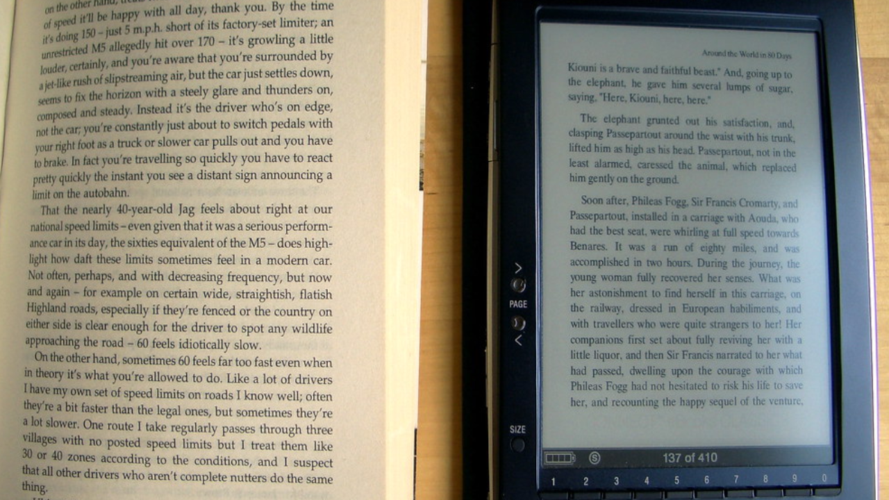 E-books vs. Print Books